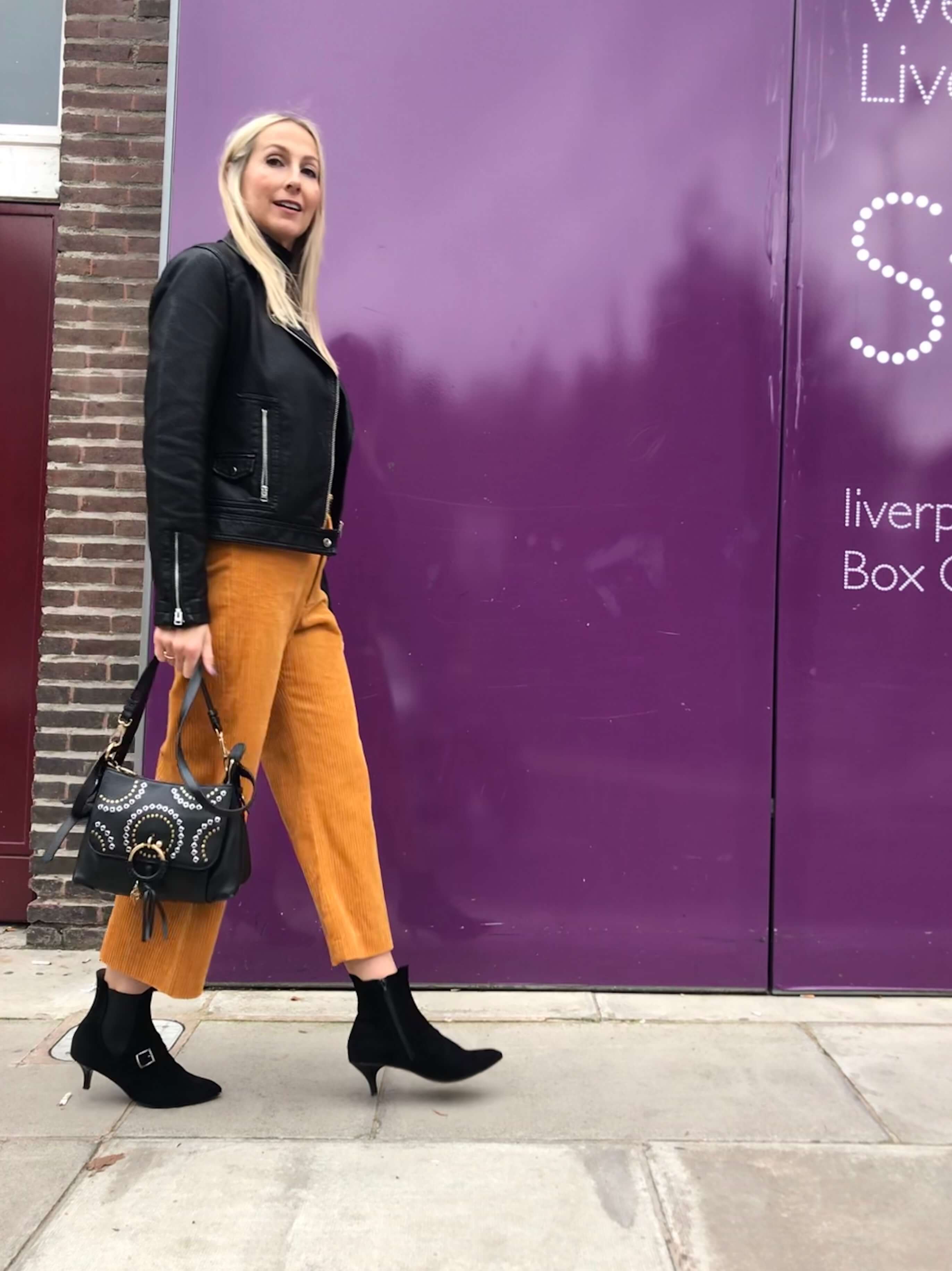 Lola Black Suede Ankle Boots