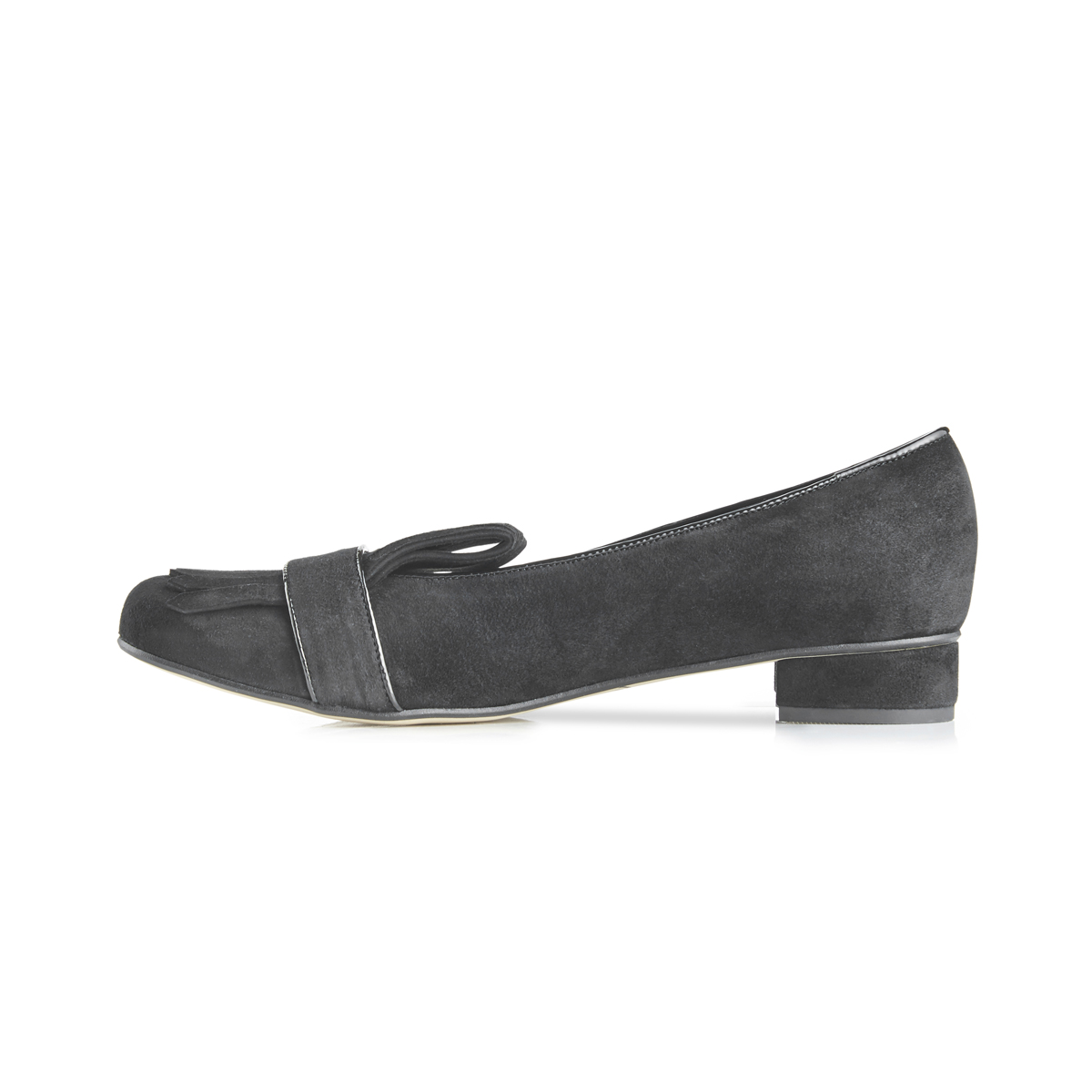 Ellen suede fringed loafers