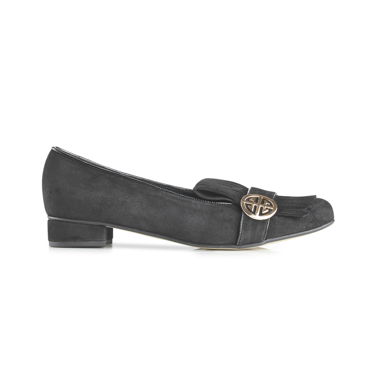 Ellen suede fringed loafers