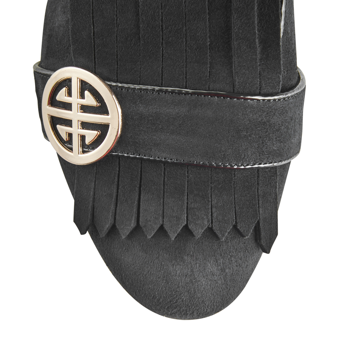 Ellen suede fringed loafers