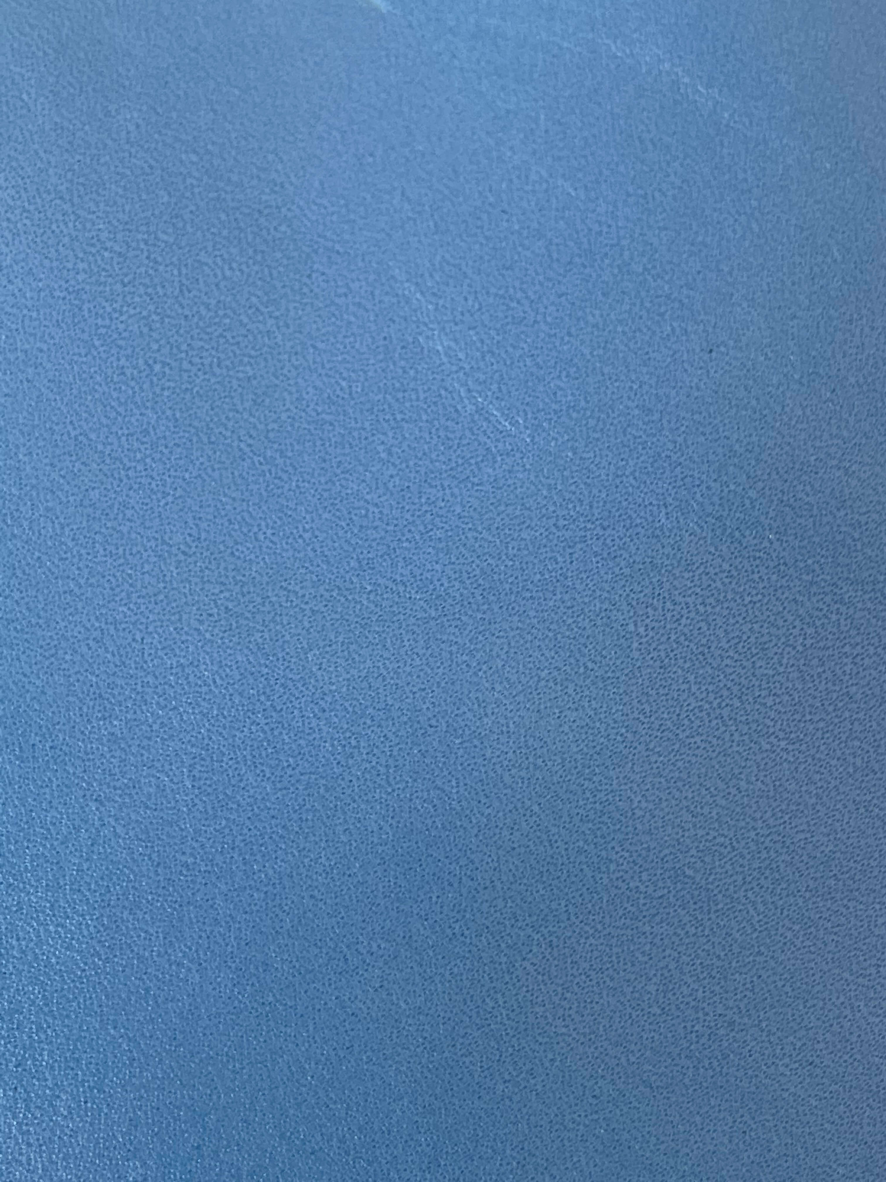 Charlie mules with chunky chain - blue 