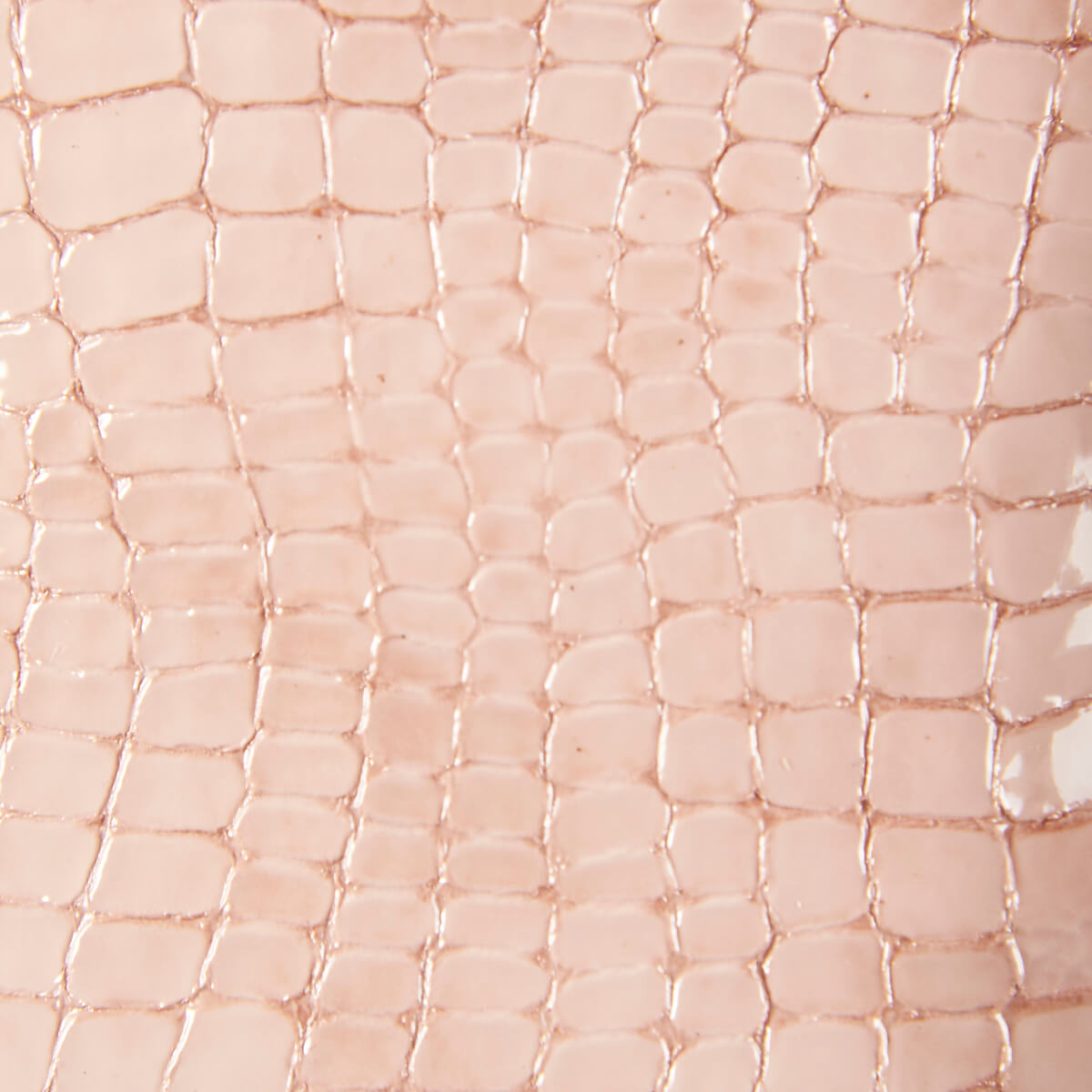 Charlie croc leather flat slip-on mules - pink